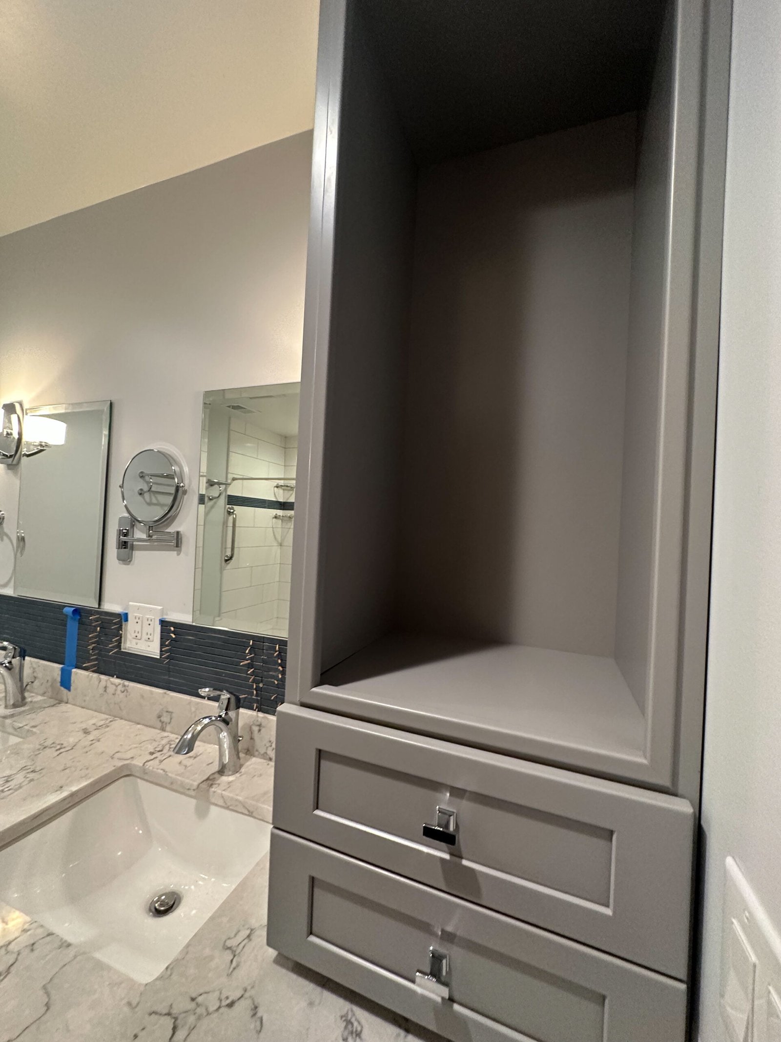 cabinet installation